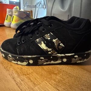 Black Camouflage Kids Shoes